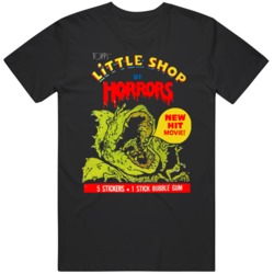 Retro Little Shop of Horrors Movie Wax Pack Fan T Shirt