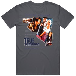 Retro 90s True Romance Movie Poster Classic Movie Fan v2 T Shirt