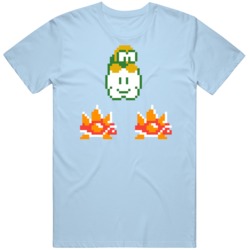 Retro Video Game Super Mario Spike Fan T Shirt