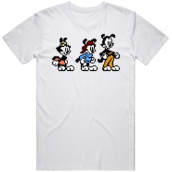 Retro 90s Cartoon Animainacs Video Game Sprite Characters Fan T Shirt