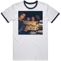 Dazed and Confused Paddle Group Shot Retro Classic Movie Fan T Shirt