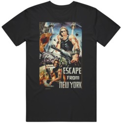 Escape From New York Retro Classic Ghana Movie  Fan T Shirt