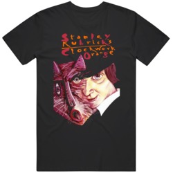 Clockwork Orange Retro Classic Polish Movie  Fan T Shirt