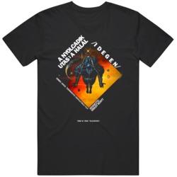 Alien Retro Classic Sci Fi Hungarian Movie  Fan T Shirt