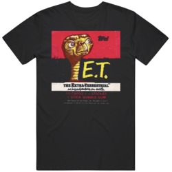 Retro Wax Pack ET Movie Fan  T Shirt