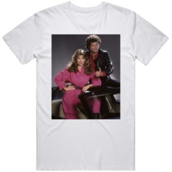 Retro Classic Knight Rider Michael Knight 80s TV show Fan T Shirt