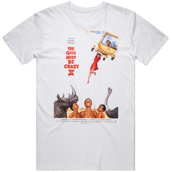 Retro Classic Gods Must Be Crazy Part 2 Movie  Fan T Shirt