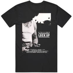 Retro Classic Lock Up Action Movie  Fan T Shirt