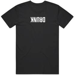 Funny Drunk Upside Down  T Shirt
