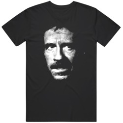 Chuck Norris Big Face Funny Fan T Shirt