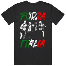 Men;s Relay Team Olympic Gold Forza Italia Olympic Fan v2 T Shirt