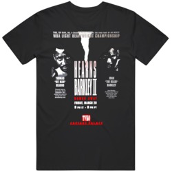 Tommy Hearns V Iran Barkley 2 Boxing  Fan T Shirt