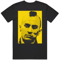 Classic 70s Movie Taxi Driver Travis Bickle Silhouette Movie Fan T Shi