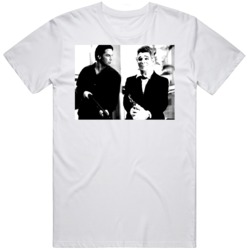 Cult Classic Movie Bank Robbery Scene Bodhi and Utah Fan v2 T Shirt