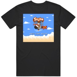 Tale Spin Retro Video Game Fan Start Screen T Shirt