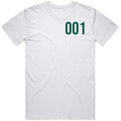 Squid Game Player 001 Series Fan  T Shirt