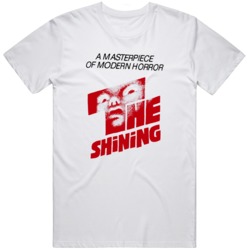 The Shining Red Text Cult Classic Horror Movie T Shirt