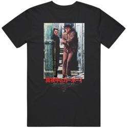 Retro Classic Movie Midnight Cowboy Japanese Movie  Fan T Shirt