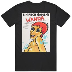 Cult Classic 80s Comedy A Fish Called Wanda German Movie  Fan T Shirt