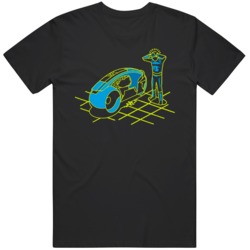 Funny Tron Vintage Classic Sci Fi Movie T Shirt