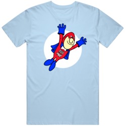 BudMan Tee Cartoons Bud Man Beer Funny Retro T Shirt
