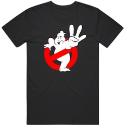 Cult Classic 80s Ghost Cartoon Ghostbusters  After Life Movie Fan T Sh