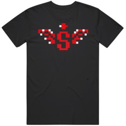 Cult Classic Video Game Contra Spread Gun Video Game Fan T Shirt