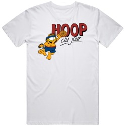 Replica 1978 Garfield Hoop Du Jour Retro T Shirt