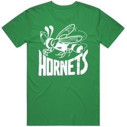 80s Replica Hornets Distressed  T Shirt