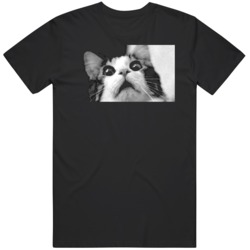 Shocked Cat Funny  Meme  T Shirt