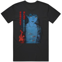 Cult Classic Perfect Blue 1997 French Version Movie  Fan T Shirt