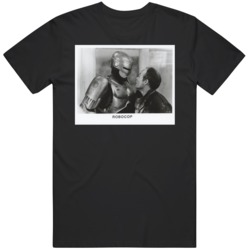 Robocop 80s Classic Action Movie Polaroid Fan  T Shirt
