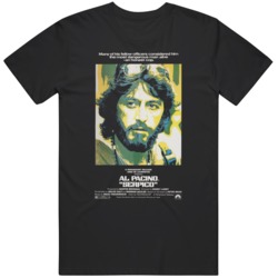 Cult Classic Al Pacino Movie Serpico  Movie T Shirt