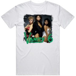 Vanity 6 Denise Matthews Vanity 80s Pop Retro V3  T Shirt