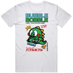 Bubble Bobble Game Cult Retro Vintage Japan Japanese Video Game Cover 