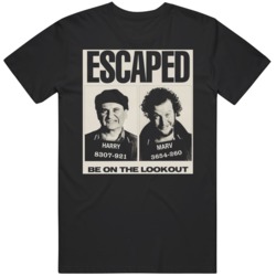 The Wet Bandits Home Alone Retro Christmas Classic Movie Fan  T Shirt
