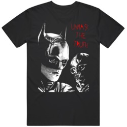 The Batman Unmask the Truth Robert Pattinson Movie Fan  T Shirt