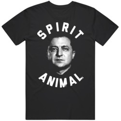 Spirit Animal Ukraine President  Volodymyr Zelenskyy  T Shirt