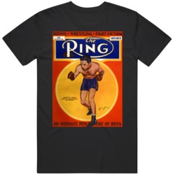 Barney Ross Ring Magazine November Boxing Fan T Shirt