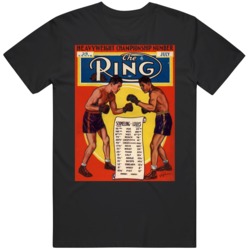 Max Schmeling Joe Louis Ring Magazine Boxing Fan T Shirt