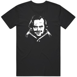 The Shining Horror Classic Jack Torrance Silhouette Movie Fan  T Shirt