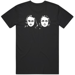 The Shining Horror Classic The Grady Twins Silhouette Movie  Fan T Shi