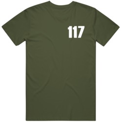 John 117 Halo Master Chief Video Game Fan  T Shirt
