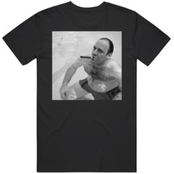 The Sopranos Tony Soprano Pool Cigar TV Show Fan v2 T Shirt