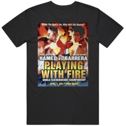 Prince Naseem Hamed V Marco Antonio Barrera 2011 Boxing  Fan T Shirt