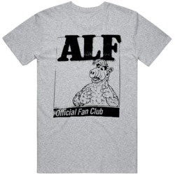 Alf Official Fan Club Tv Show Fan   T Shirt
