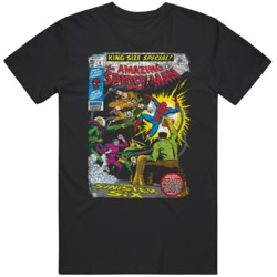 Spider-Man Sinister Six Comic Rerto Fan T Shirt