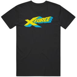 Retro X Force Logo Fan  T Shirt