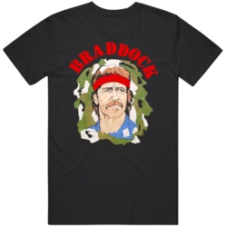 Retro Missing In Action 3 Braddock Movie  T Shirt