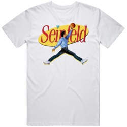 Seinfeld  Vintage 90s Comedy TV Show Jordan Parody T Shirt